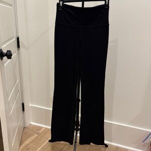 Athleta Elation Split Flare Pants in Black